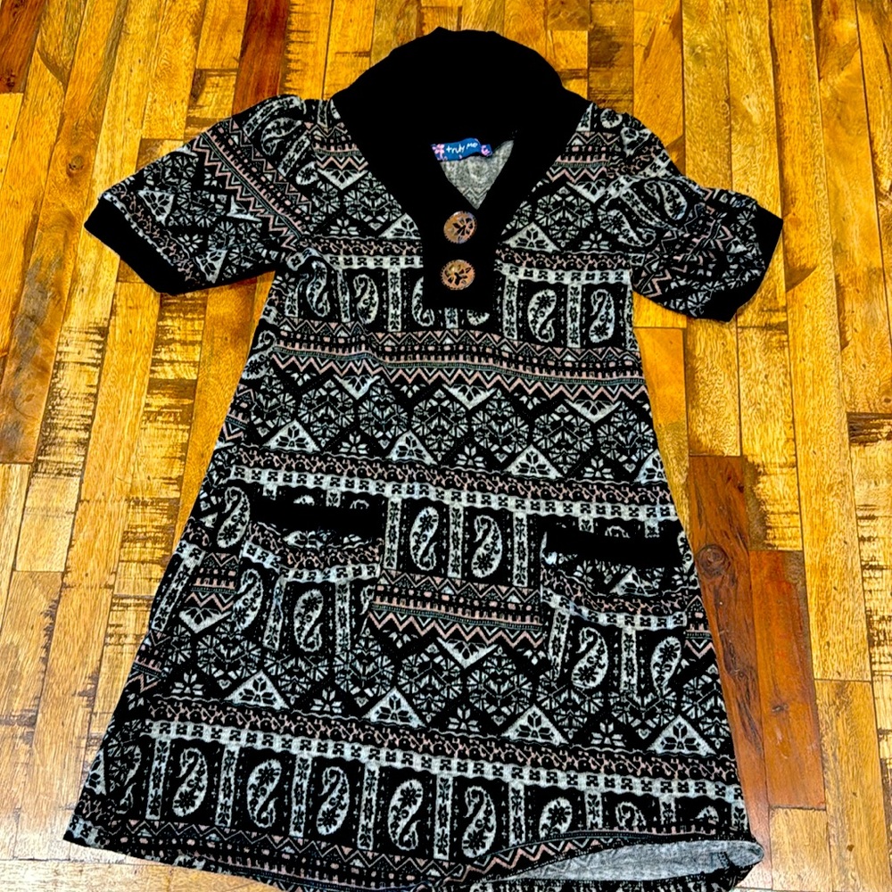 Truly Me black dress